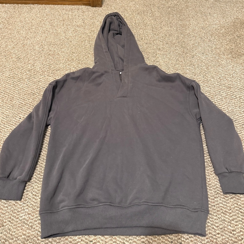 Gray Hooded Sweatshirt from amazon